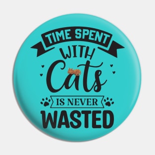 Time spent with cats is never wasted Pin