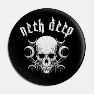 neck deep in the darkness Pin
