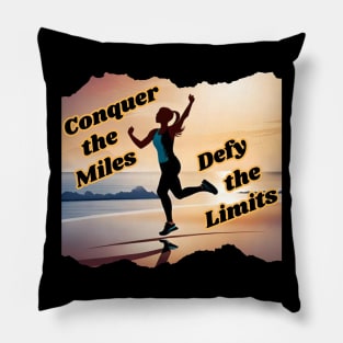 Running lovers Pillow