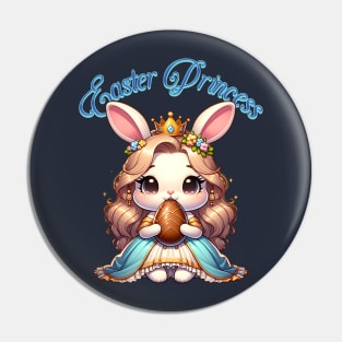 Cute Easter Bunny Princess Pin