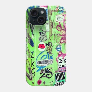 Green Street Sticker Urban Tag NYC Phone Case