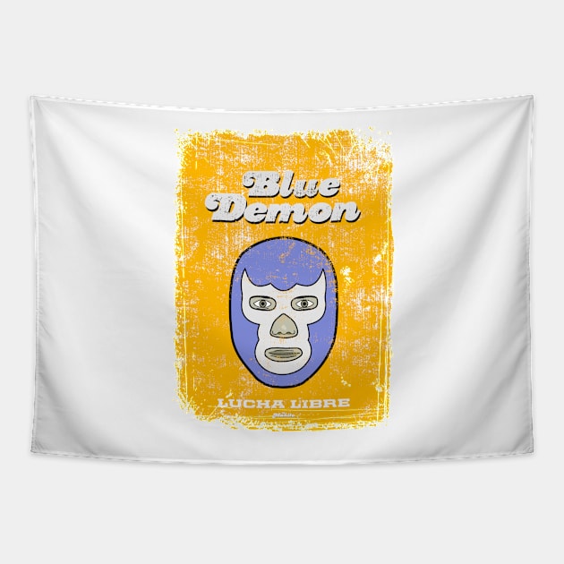 Blue Demon Tapestry by TheManito