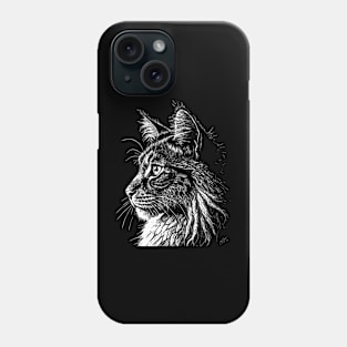 Maine Coon cat Phone Case