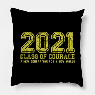 2021 Class of Courage in Yellow Pillow