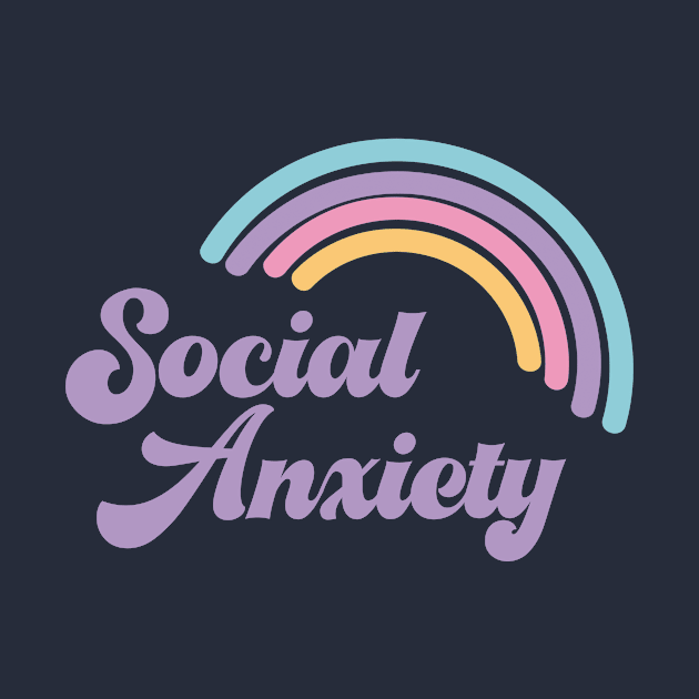 Social Anxiety Ironic Cute Funny Gift by koalastudio