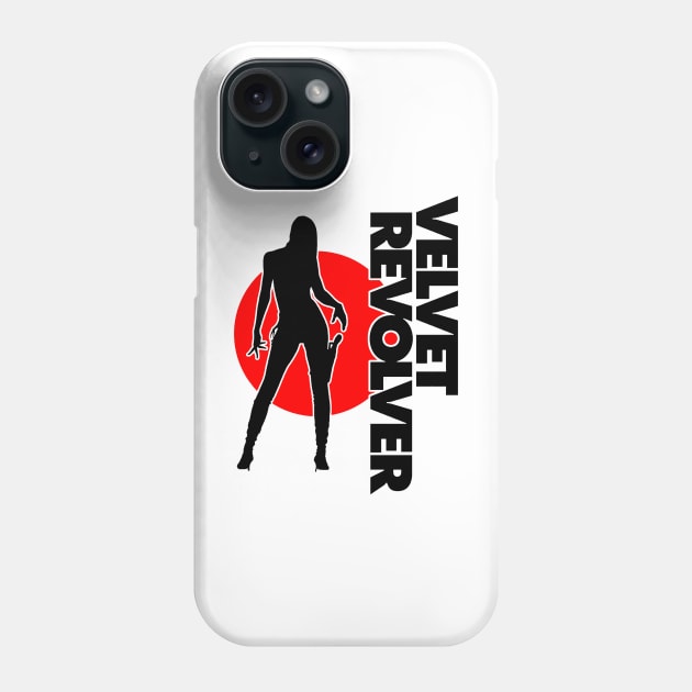 Velvet Revolver Phone Case by Jennifer Bourbonnais