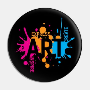 Art - Inspire, Express, Create Pin