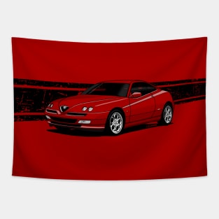 The beautifully cool italian sports car Tapestry