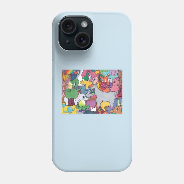 Just in Case of Snow Day Phone Case by DecafBlackSheep