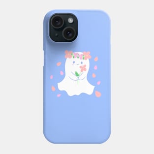 Flower ghost Phone Case