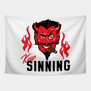 Keep Sinning Tapestry