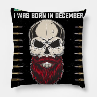 i'm a grumpy old man i was born in December birthday funny gift idea for grandpa T-Shirt Pillow