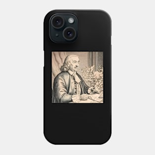 Carl Linnaeus scientist Phone Case