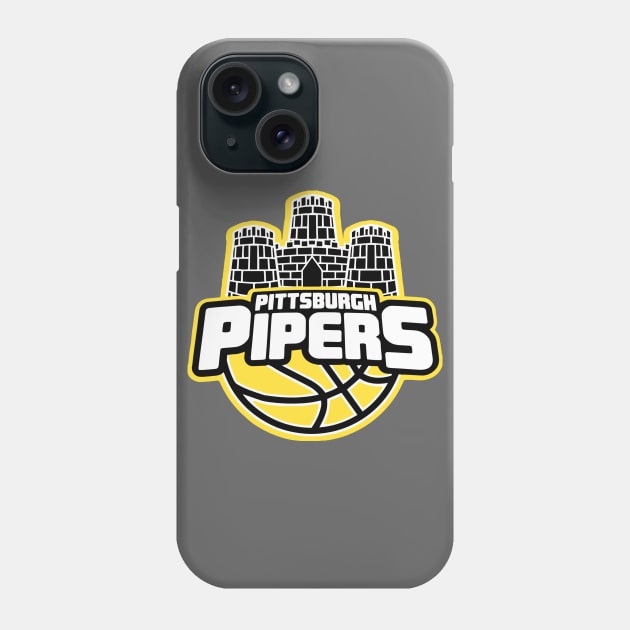 DEFUNCT - PITTSBURGH PIPERS ABA BASKETBALL Phone Case by LocalZonly