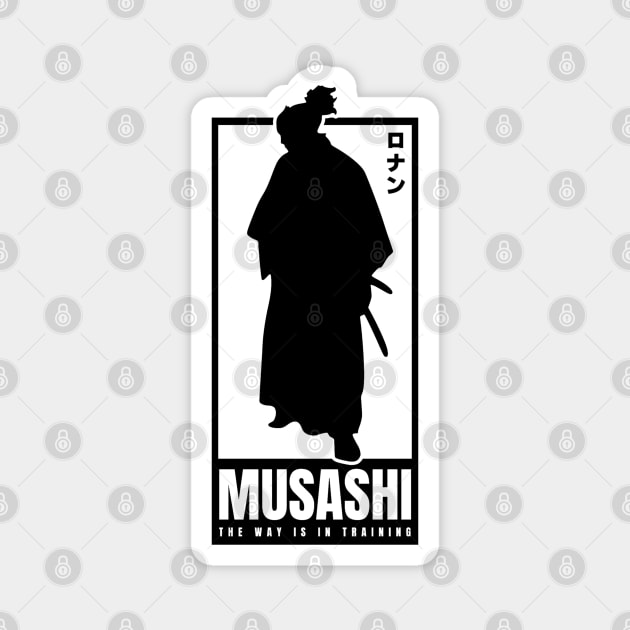 Miyamoto Musashi Magnet by Rules of the mind