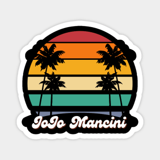 jojomancini palm trees Magnet