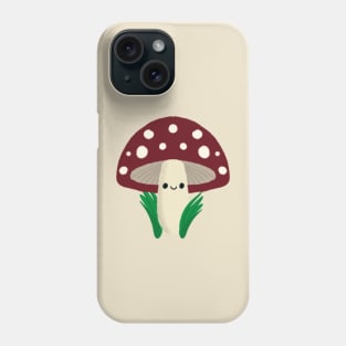 Happy Mr Mushroom Phone Case