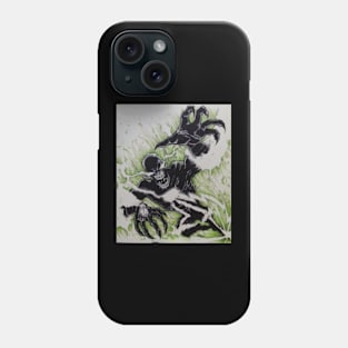 Black lantern flash Phone Case