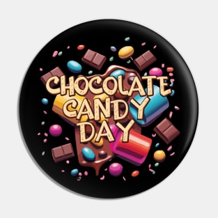 National Chocolate Candy Day – December Pin