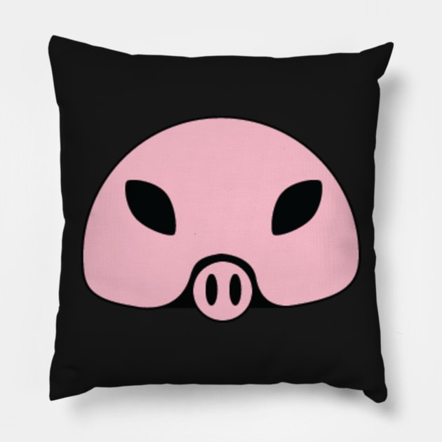 Pigmask Helmet (Ensign) Pillow by ChaoticBeat