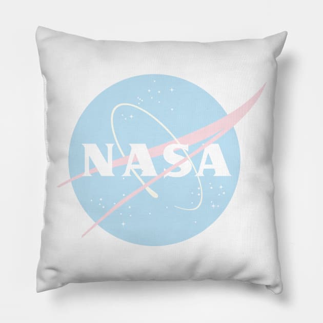 Pastel NASA Pillow by Fiends