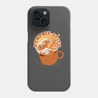 GREAT WAVE OF PUMPKIN SPICE, SUGAR CANDY SWIZZLE STYLE Phone Case