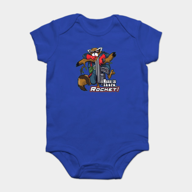 Hang In There Rocket 70s Onesie Teepublic