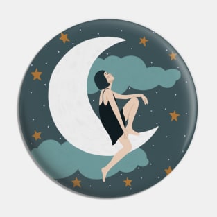 Moon Child Pin