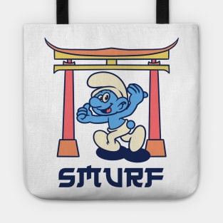 Smurf Retro Japanese Tote