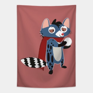 Genet Gentleman Snowball Tapestry