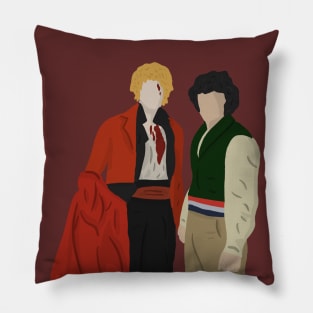 Enjolras and Grantaire dying holding hands Pillow