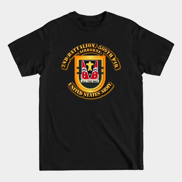 Discover Flash - 2nd Bn - 509th Parachute Infantry Regiment - 509th Parachute Infantry Regiment - T-Shirt