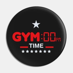 Gym Time Pin