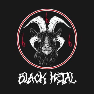 Black Metal Goat T-Shirt