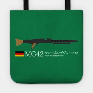 MG42 Maschinengewehr 42 Historical 1942 German general-purpose machine gun. white in Japanese マシーネンゲヴェーア42 1942年汎用機関銃のドイツ Tote