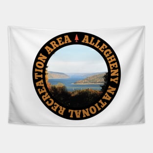 Allegheny National Recreation Area circle Tapestry