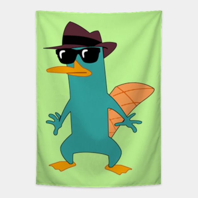 Cool Agent P Tapestry by LuisP96