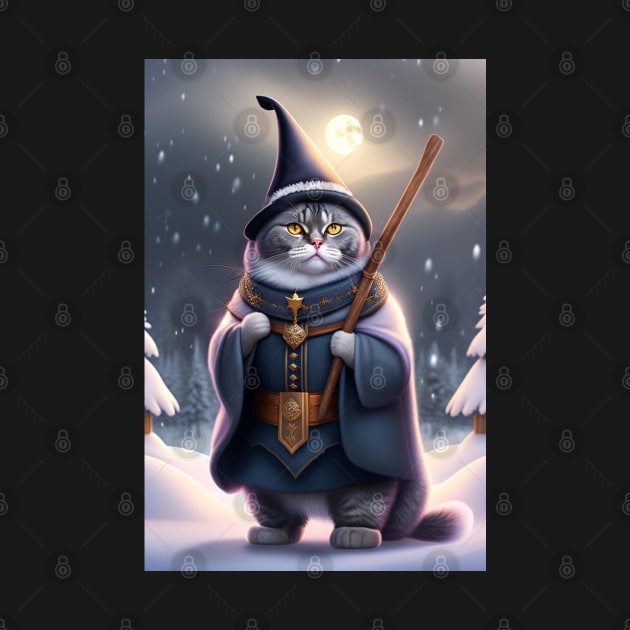 Witchy British Shorthair by Enchanted Reverie