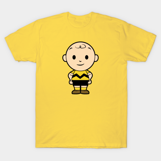 Cute Charlie Brown - Snoopy - T-Shirt