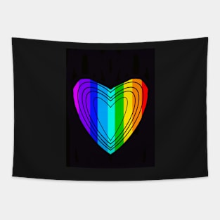 Pride Heart Tapestry