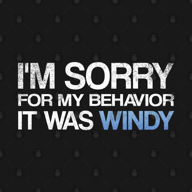 I'm SORRY, It was WINDY by French Salsa