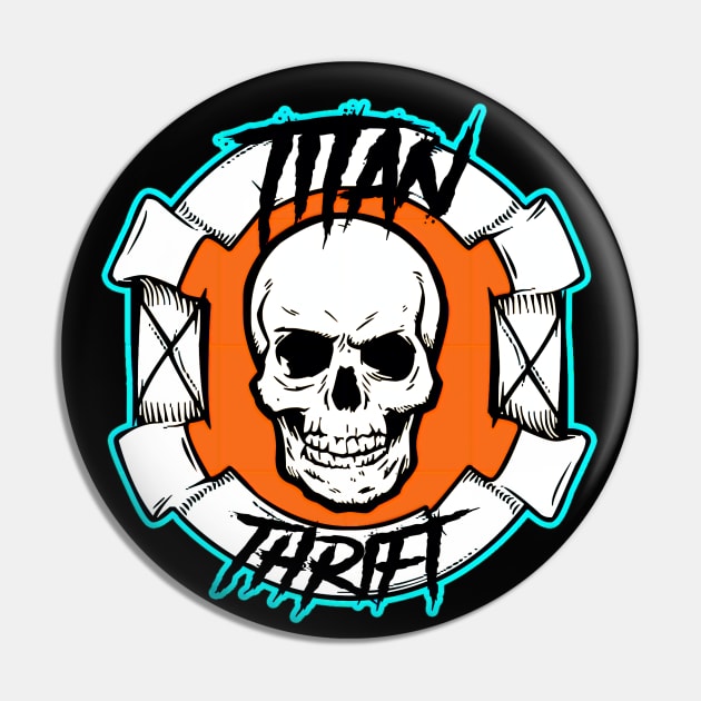 Titan Thrift Pin by ComicsAndPizza