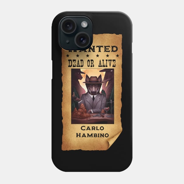 Carlo Hambino Boar Gangster Phone Case by Nerdarchy