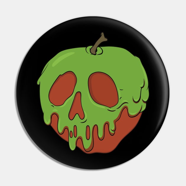 Poison Apple Pin by liquidsouldes