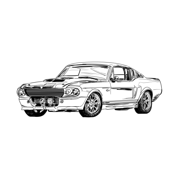 American Classic Muscle Cars by Hot-Mess-Zone