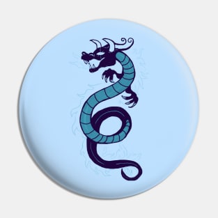 Year Of The Dragon | Ice Sticker Version Pin