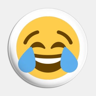 Laughing emoji Pin