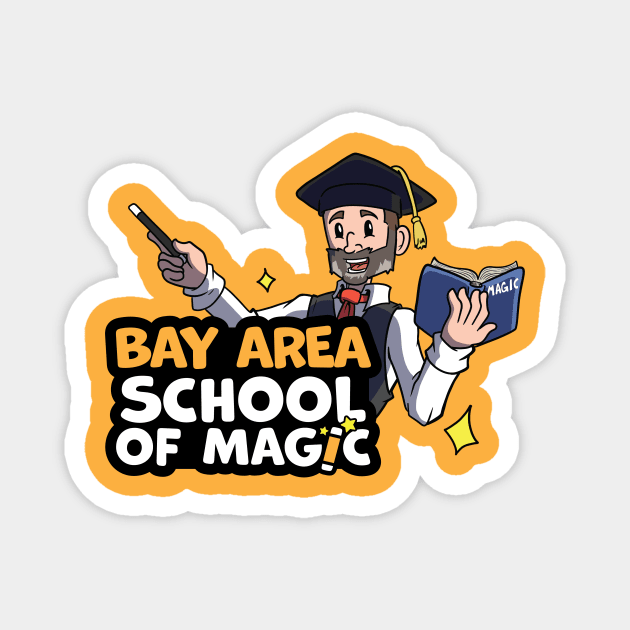 Bay Area School of Magic Magnet by Brian Scott Magic