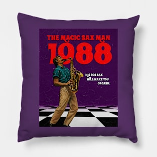 The Magic Sax Man Pillow