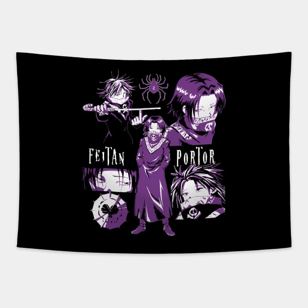 Feitan Portor- Phantom troupe Design 1 Tapestry by Blow.indumentaria